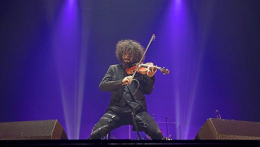 Ara Malikian durante uno de sus últimos canciertos en Valladolid. - PABLO REQUEJO / PHOTOGENIC